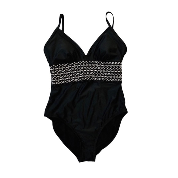 NWOT Kona Sol Swimsuit One Piece Black Small - Picture 1 of 2